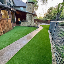 Kid-Pet-Friendly-Artificial-Turf-Installation-in-Allen-TX 1